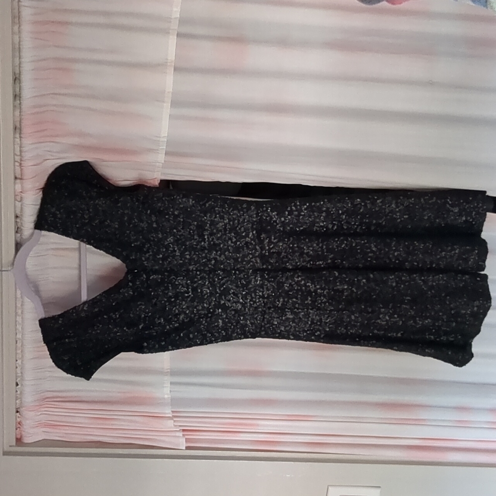 Black sequin Dress the Population, small NWOT - Picture 2 of 6